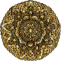 Prismatic Floral Mandala II 4