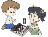 Kids Playing Chess
