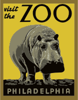 Visit the zoo poster 2