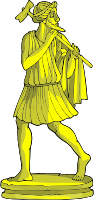Golden statue 12