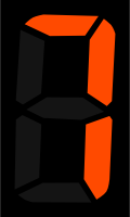7 segment display - 7