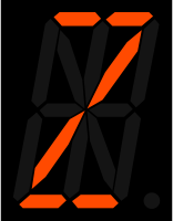 16 segment display - Z