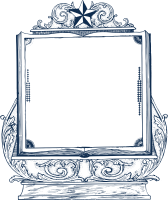 Decorative Book Frame