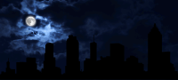 Skyline at night