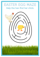 Easter Egg Maze