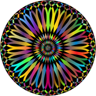 Decorative Mandala Prismatic