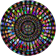 Decorative Mandala II Prismatic
