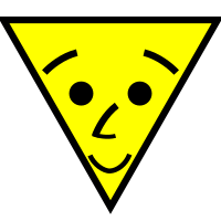 Triangle face smiles