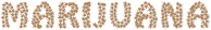 Marijuana Typography
