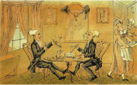 Twins dining