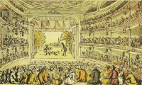 At the theatre