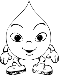 raindrop character