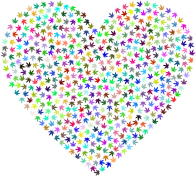 Marijuana Heart Prismatic