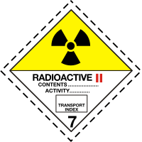 ADR pictogram 7b-Radioactive