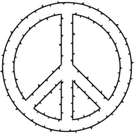 Peace Sign Of Thorns