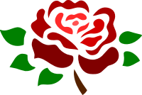 Stylised rose (colour)