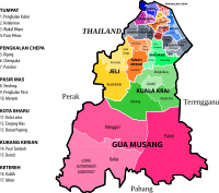 Kelantan new electoral map (March 2017)