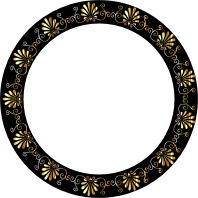 Greek Vignette Frame Chromatic