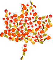 Autumn Maple Leaf Montage