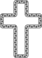 Decorative Flourish Cross