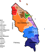 Terengganu new electoral map (March 2017)