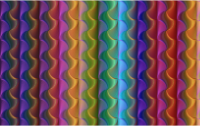 Psychedelic Quadrilateral Line Art Pattern
