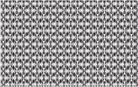 Prismatic Concentric Checkered Circles Pattern 4