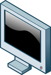 isometric lcd screen