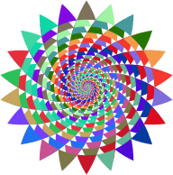 Abstract Vortex 44 Prismatic
