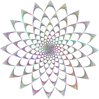 Abstract Vortex 46 Prismatic No Background