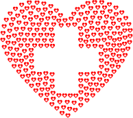 First Aid Heart Fractal