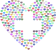 First Aid Heart Fractal Prismatic