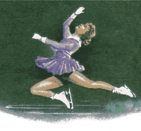 Figuring Skating Woman