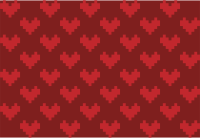 Pixel Heart Background