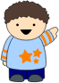 Pointing Boy