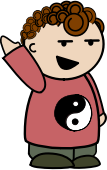 Pointing Boy