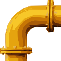 Pipe right bend