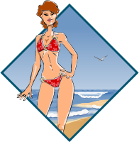 Girl at the beach