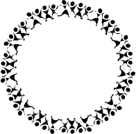 Dancing People Circle