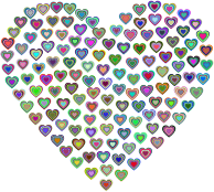 Prismatic Heart Fractal