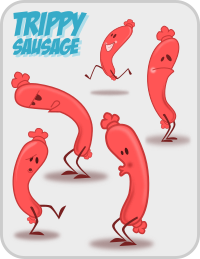 trippy sausage