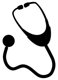 NASA Stethoscope Silhouette