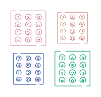 Dial numbers