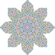 Prismatic Tiles Geometric Design