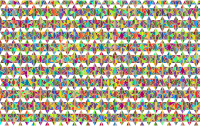 Psychedelic Geometric Background No Black