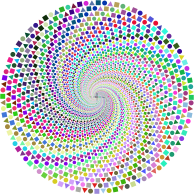 Prismatic Abstract Vortex 46