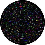 Prismatic Abstract Spiral