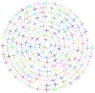 Prismatic Abstract Spiral No Background