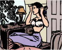 Lady in Room