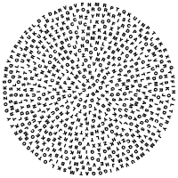 Random Alphabet Circle